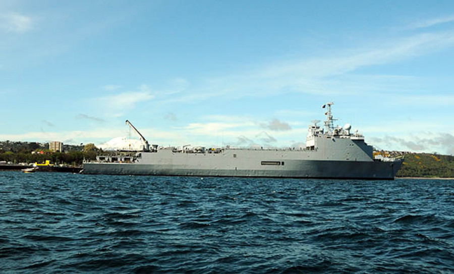 Buque Sargento Aldea. Foto: Armada Chile