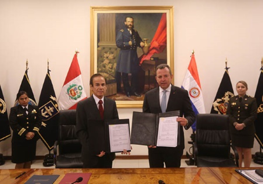 Peru Paraguay AcuerdoCooperacion jun2016 MinDefPeru