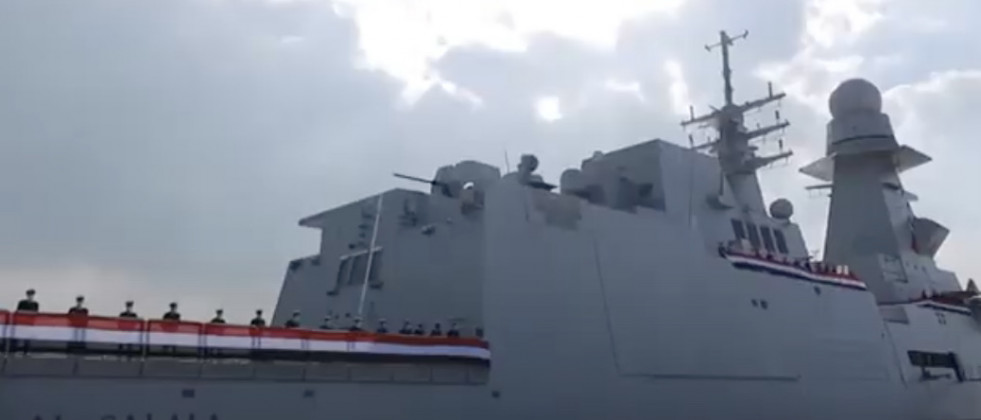 Egipto incorpora el canon naval 76 Strales de Leonardo fremm italia