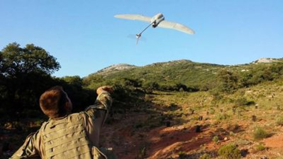 RPAS Wasp AE. Foto: Ejército del Aire