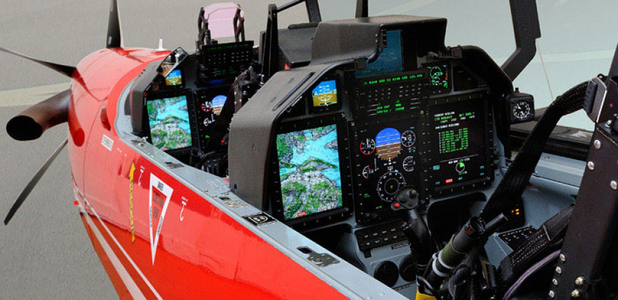 150908 pilatus pc 21 entrenador avion entrenamiento cabina pilatus