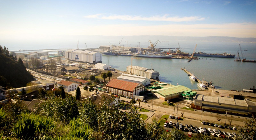 Vista panoramica de ASMAR Talcahuano 1600x879