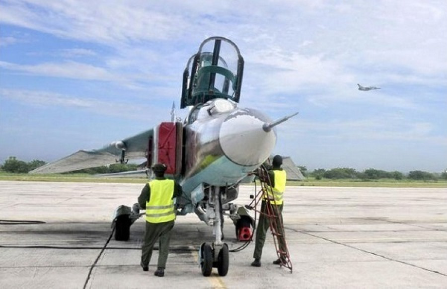 Cuba FuerzaAerea MiG 23 Granma