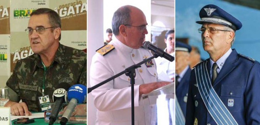 Brasil Novos comandantes Forcas Armadas Villas Boas Leal Ferreira Rossatto fotos via G1