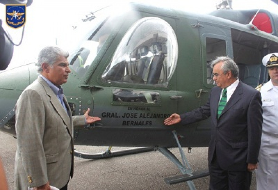 Foto nota Senan de Panama repotencia cuatro Bell 212 por US37 millones
