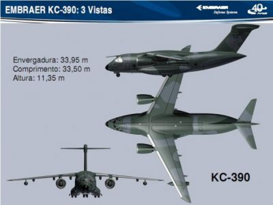 KC 390 side view Imagem EDS 400x300