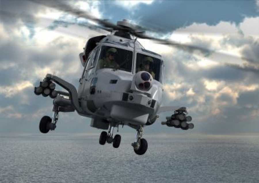 140617 helicoptero wildcat thales