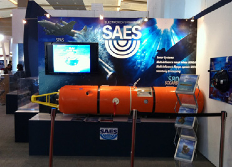 SAES stand in Indofense 2012