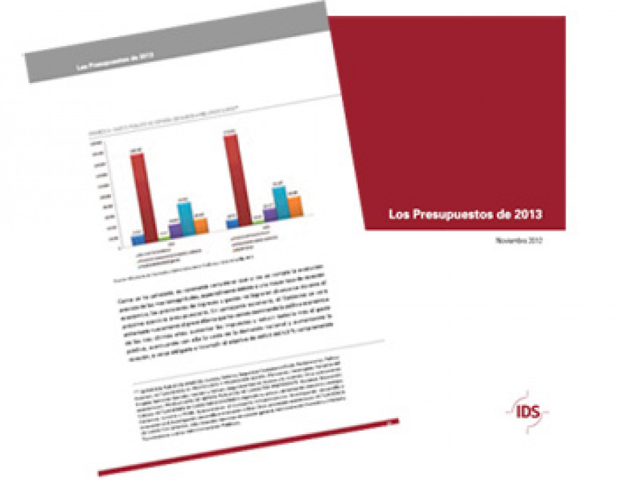 Informe presupuestos 2013