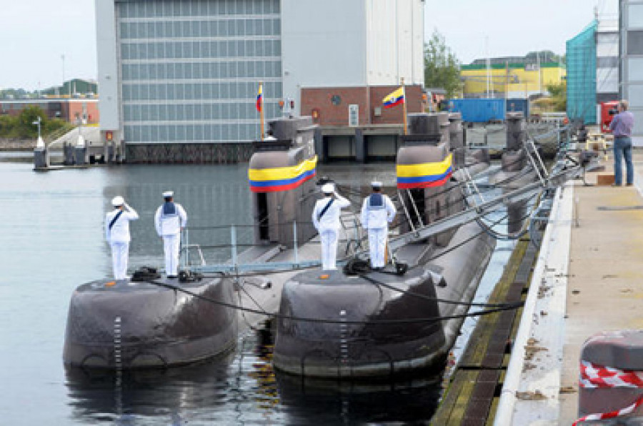 Armada Colombia submarinos