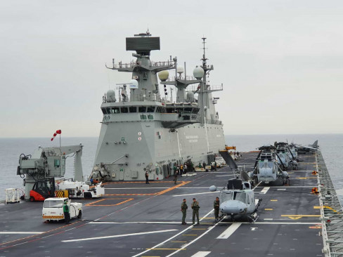 Certificación para el combate del LHD Juan Carlos I