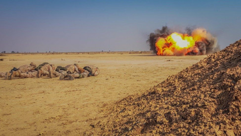 Explosion militar irak