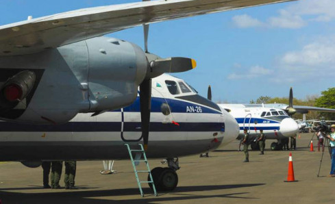 Aviones Antonov An 26 del Ejército de Nicaragua