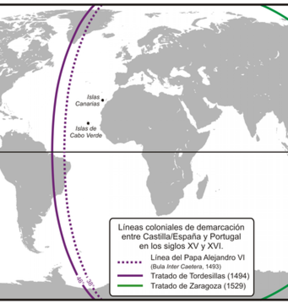 Antimeridiano Tratado Zaragoza