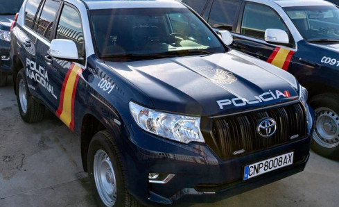 Policia nacional vehiculo