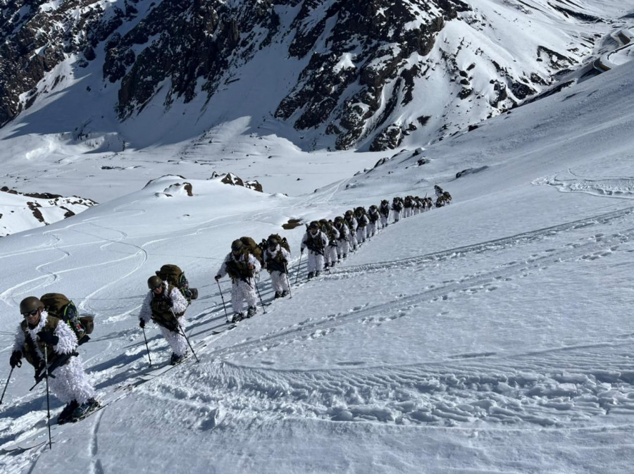 III División de Montaña Ejercicio Aconcagua Foto Ejército de Chile