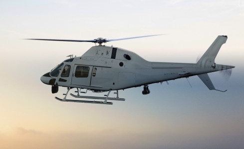 Helicóptero AW119. Foto Leonardo