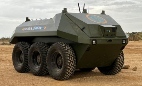Defensa financia el desarrollo del vehículo terrestre no tripulado Alano de Einsa, Sener y el INTA