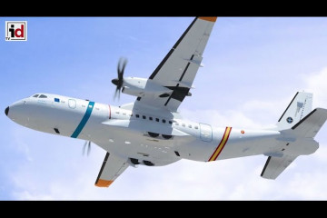 Airbus presenta el nuevo avión C295 de investigación aérea del INTA