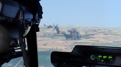 Indra simulador nh90