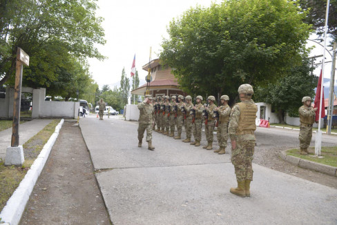 Revista inspectiva COT a la IV División Foto Ejército de Chile 001