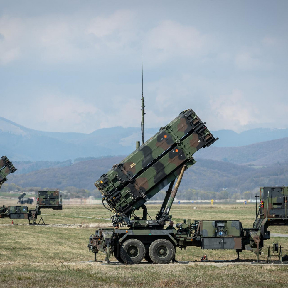 Lanzadores de misiles Patriot. Foto Ministerio de Defensa de Países Bajos