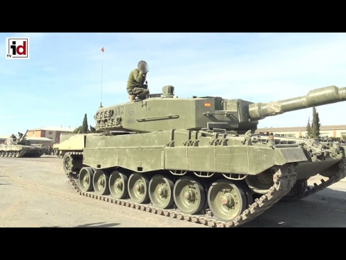 ​De San Gregorio al Donbás: 55 militares ucranianos completan en Zaragoza el curso de Leopard 2A4