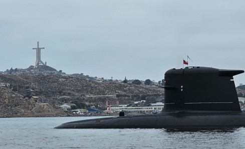 SS 23 General O´Higgins en Coquimbo Foto Armada de Chile