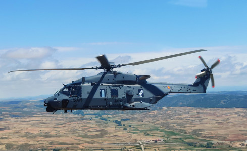 Helicoptero NH 90 Ejército del Aire y del Espacio
