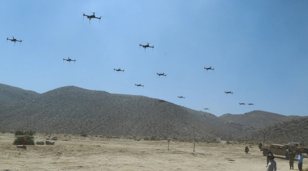 Replicator, el programa de enjambres de drones de Estados Unidos para contrarrestar a China
