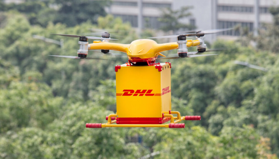 DHL afirma que los drones son la solución más viable para automatizar la industria logística