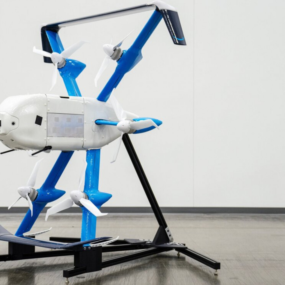 La española Embention se asocia con Amazon para apoyar el programa de entrega con drones Prime Air
