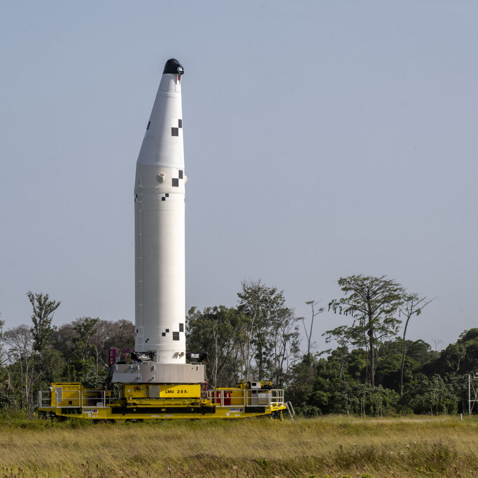 Los propulsores del Ariane 6 ya están en la zona de lanzamiento en Kourou, Guayana Francesa