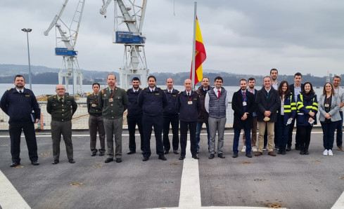 Participantes en el proyecto de la UGR y la Armada