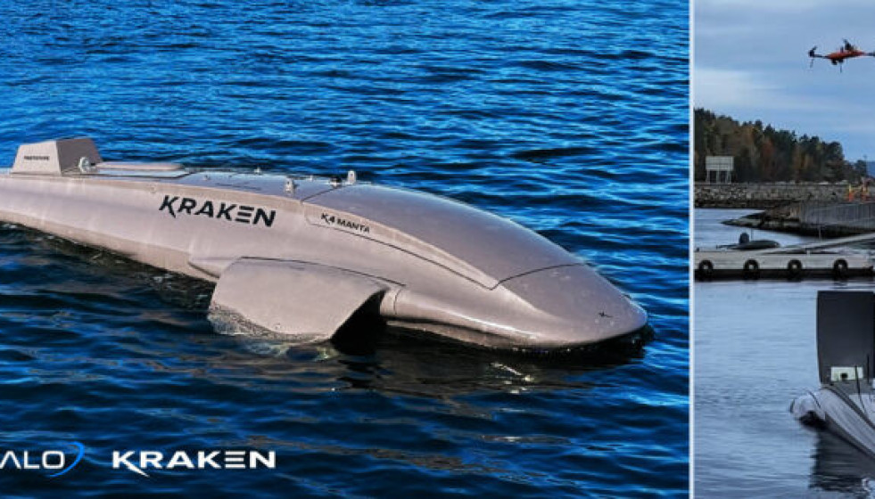 BlueHalo equipará las embarcaciones autónomas de Kraken con mecanismos de inteligencia artificial y machine learning