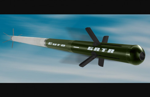 Cohete Euro GATR de 70 mm para helicópteros. Imagen. Diehl Defence