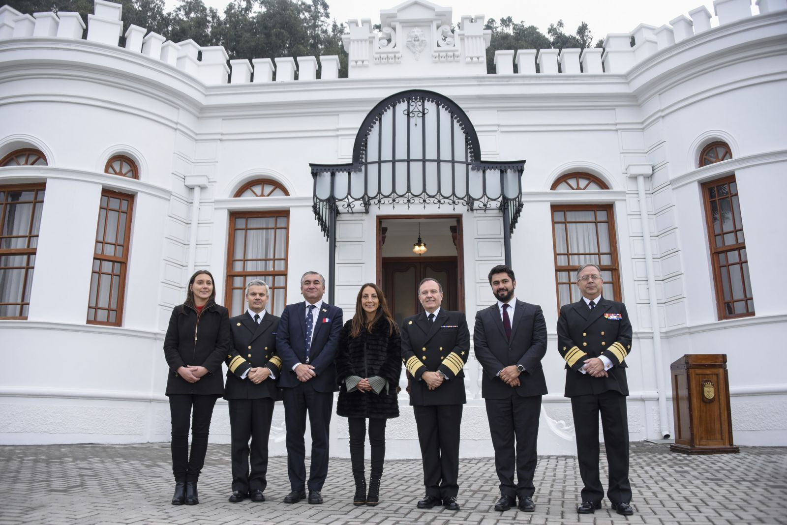 Leiva inaugura la nueva Comandancia de la II Zona Naval de Chile