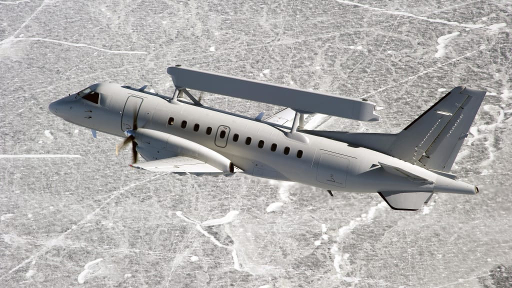 Polska kontynuuje długą listę zakupów wojskowych i dodaje dwa samoloty wczesnego ostrzegania Saab 340 AEW