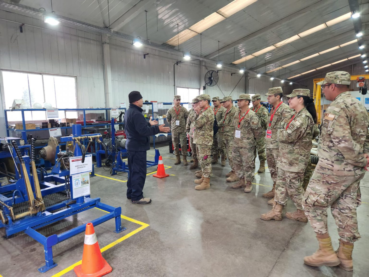 Famae presta sus servicios de apoyo blindado a la División de Armas de Combate del Ejército de Chile