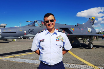 General Carlos Bueno, excomandante de la Fuerza Área Clombiana. Fotos Infodefensa.com