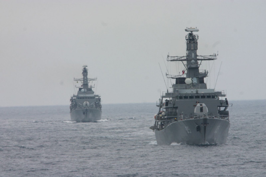 La institución espera concluir en 2021 la modernización de la tercera y última fragata Type 23. Foto Armada de Chile