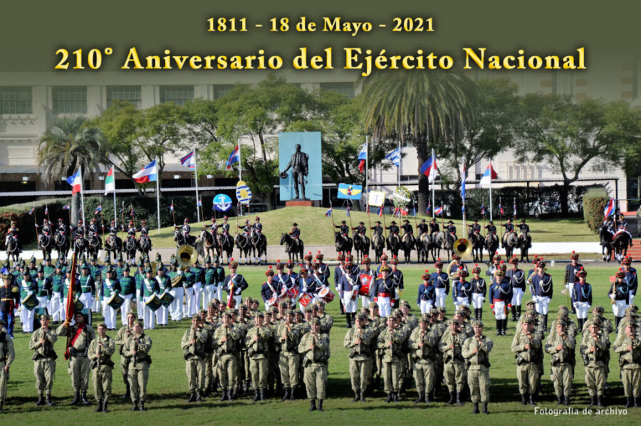 Aniversario del Ejercito Nacional. Foto ENU