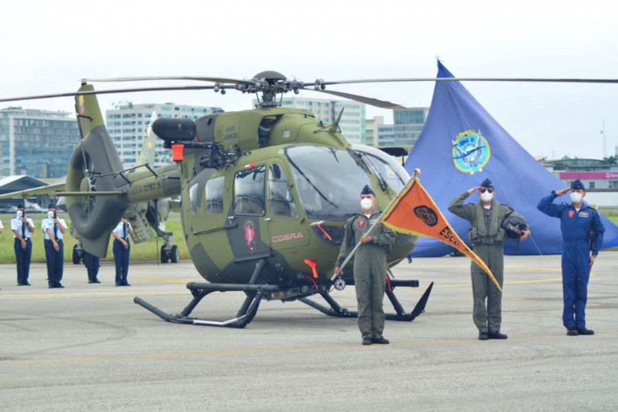 Helicóptero H145 de Ecuador. Foto Airbus