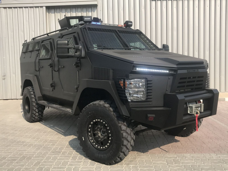 Vehículo Phantom 4x4. Foto Isotrex