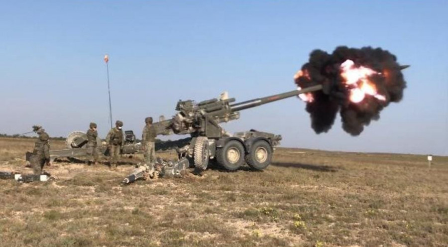 Ejercito de tiro con la munición ER02 BB de Expal. Foto Ejército de Tierra Fuerza Terrestre