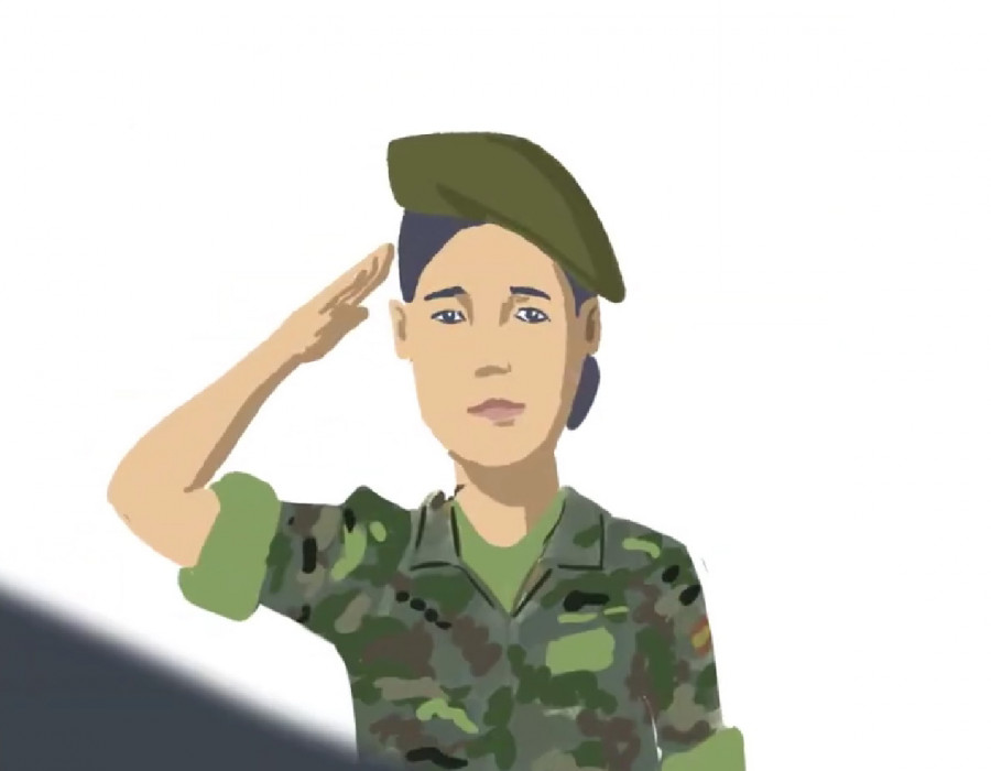 Mujer ejercito