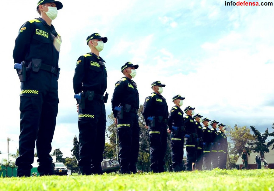 Efectivos de la Policía Nacional de Colombia. Foto Infodefensa.com