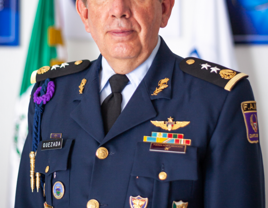 El general Rodolfo Rodríguez Quezada. Foto Famex