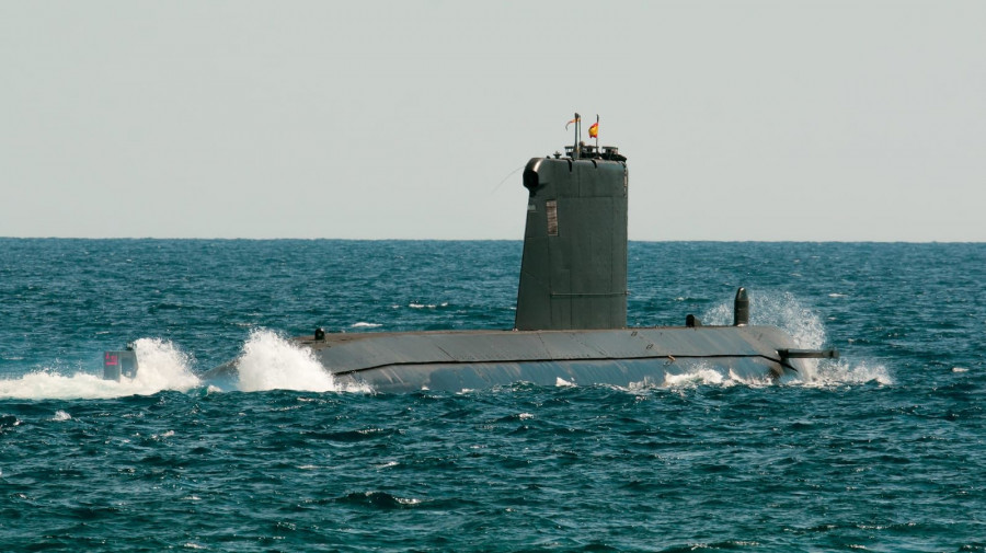 Submarino S-74 Tramontana. Foto Armada española