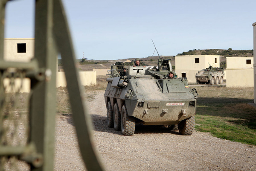 Vehículo BMR. Foto Ejército de Tierra